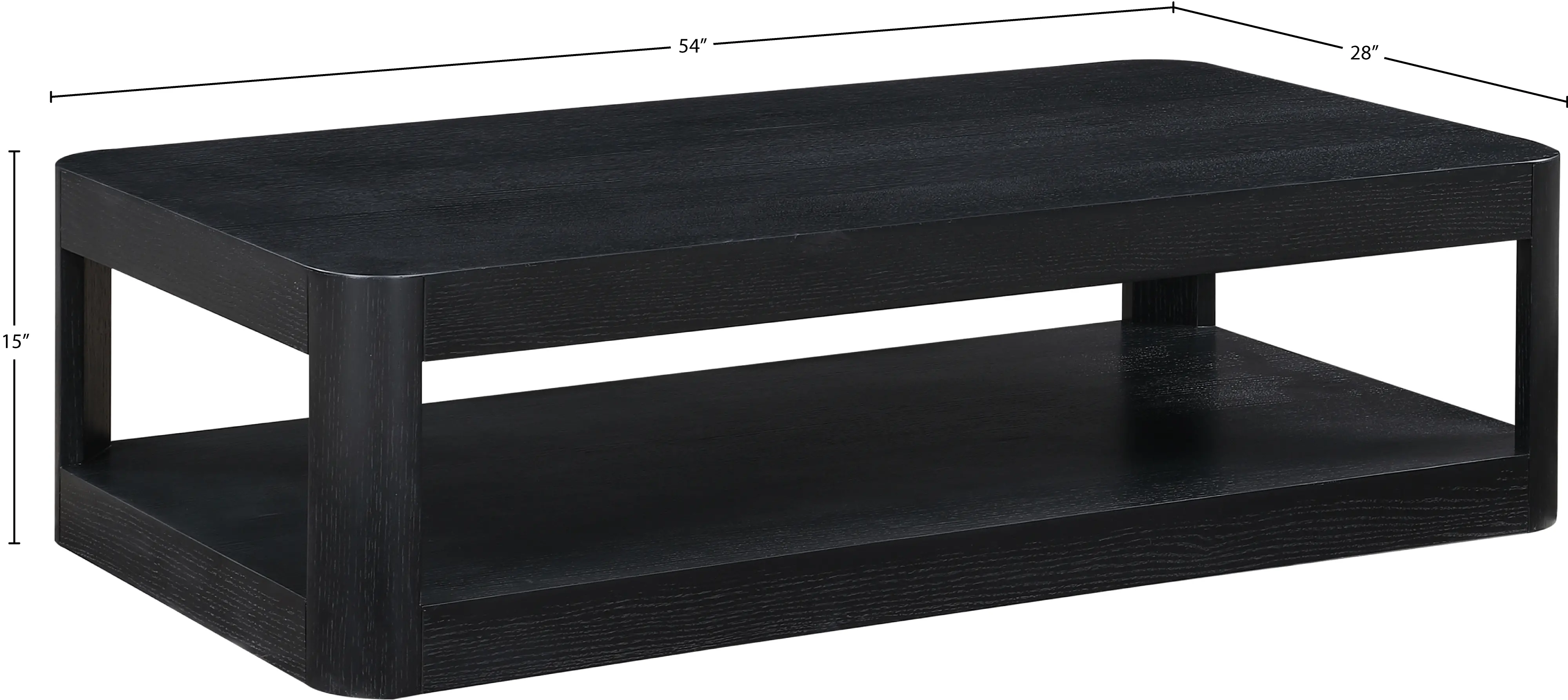 Reeves Black Coffee Table-7
