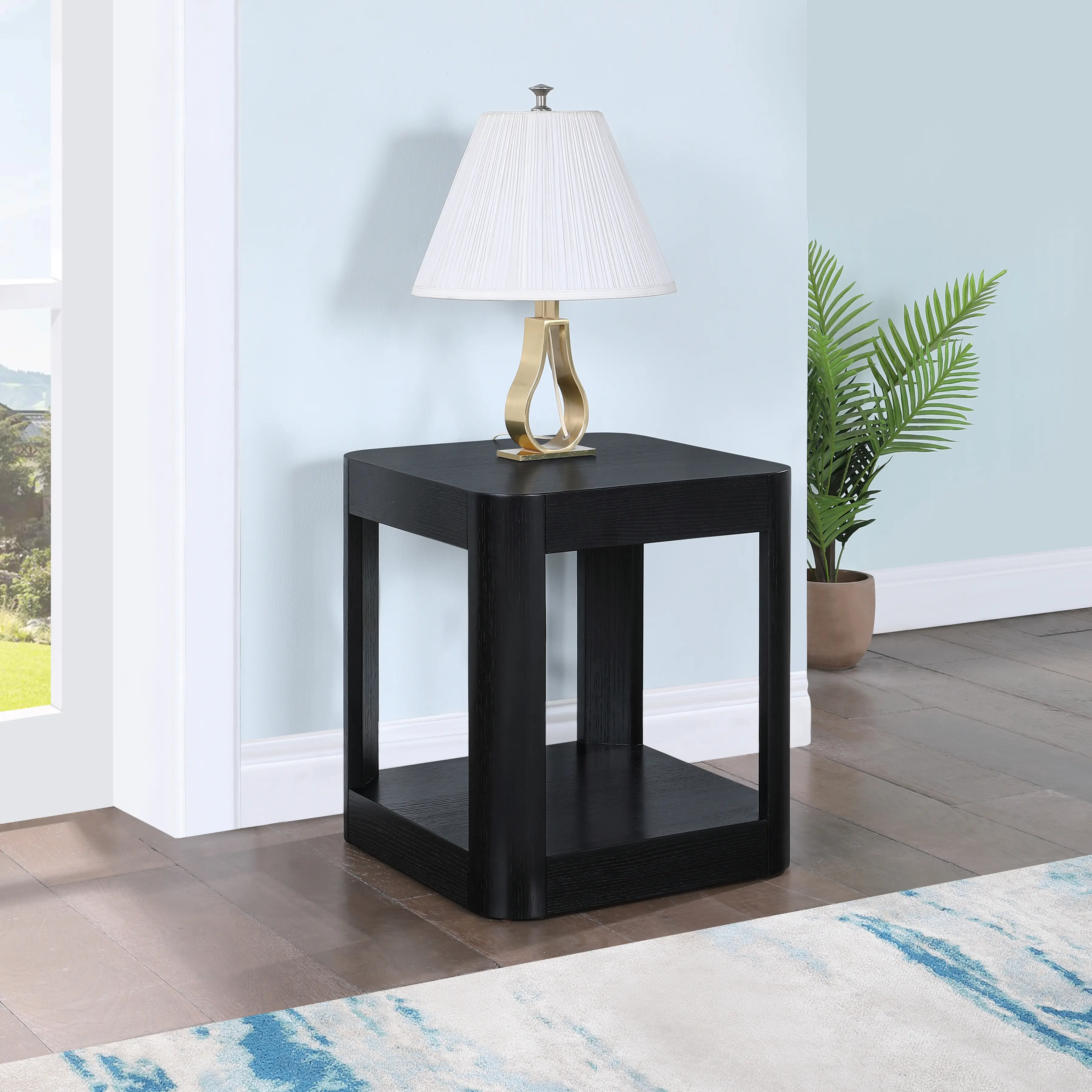 99068BLACK-ET Reeves Black End Table-2