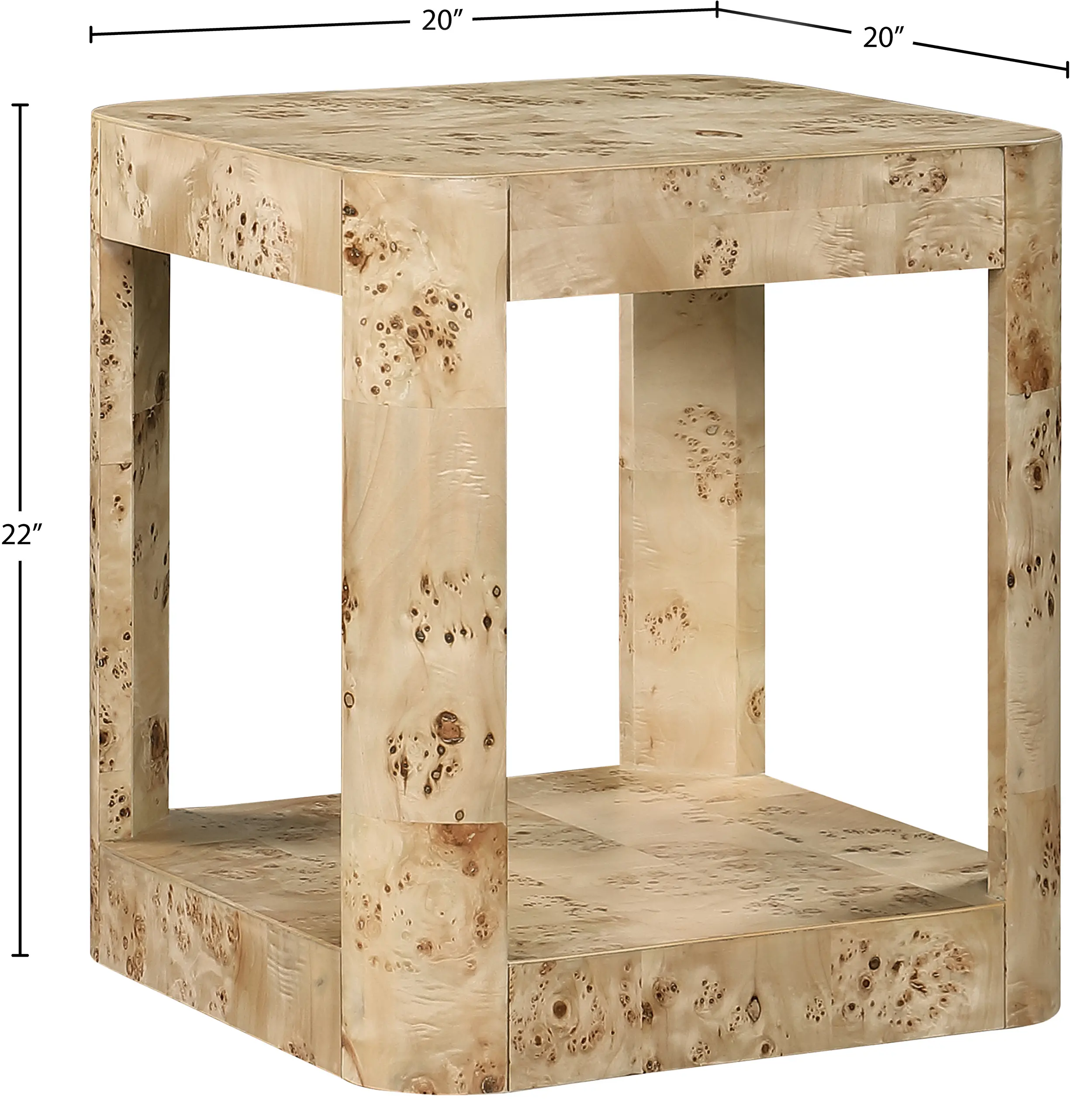 99068BURL-ET Reeves Burl End Table-3