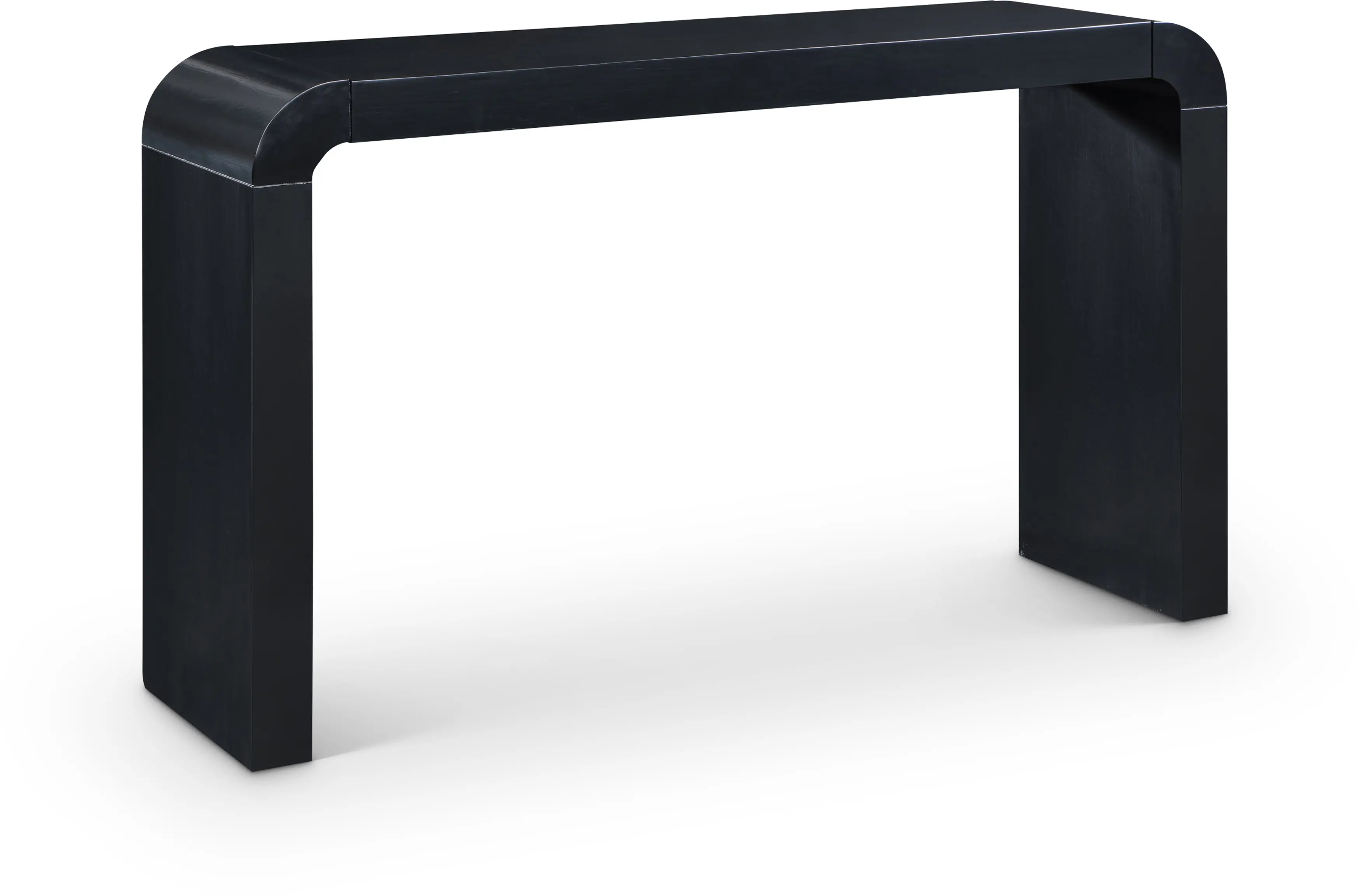 Toulon Black Oak Console Table-1
