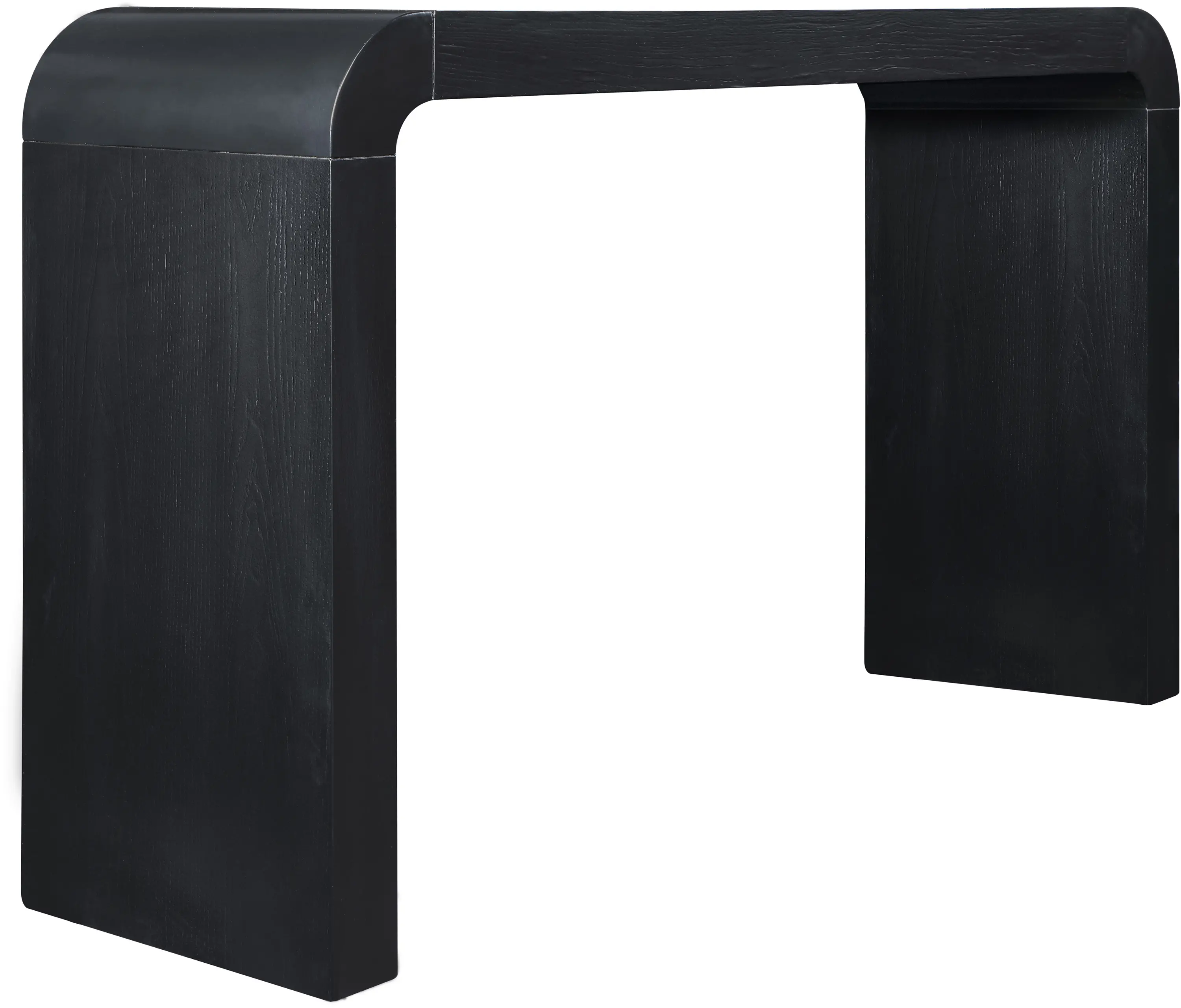Toulon Black Oak Console Table-4