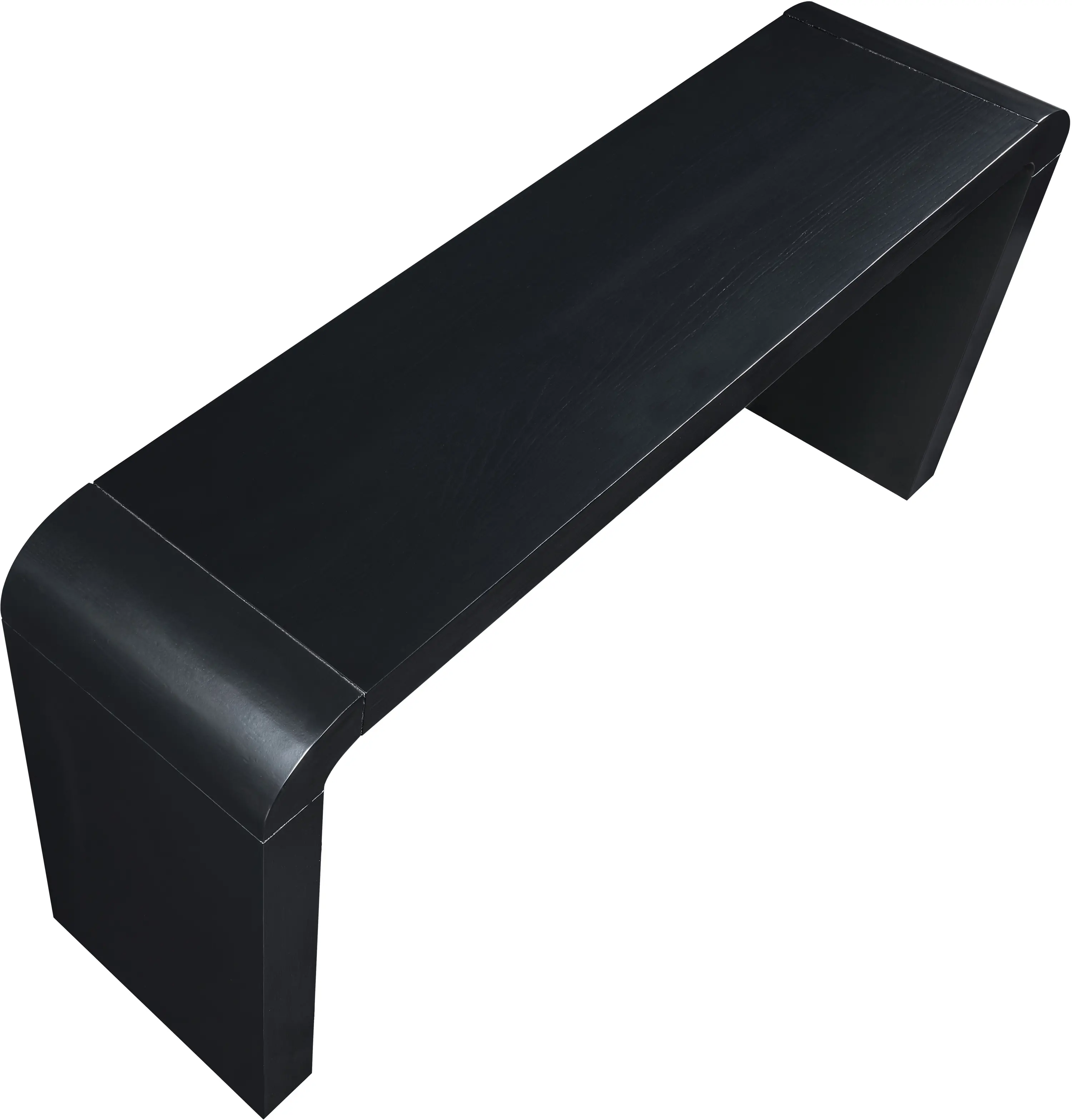 Toulon Black Oak Console Table-5