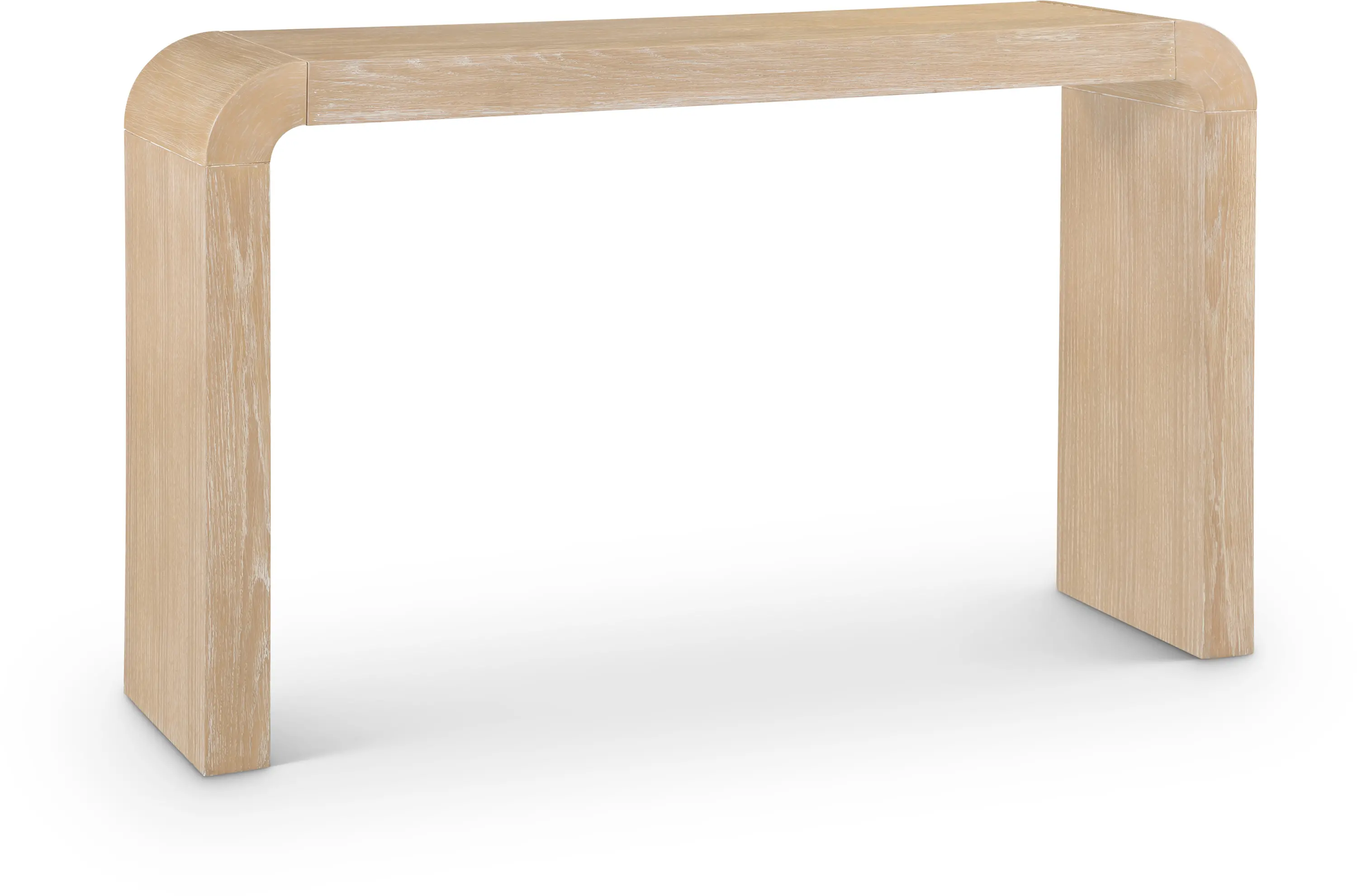Toulon Natural Oak Console Table-1