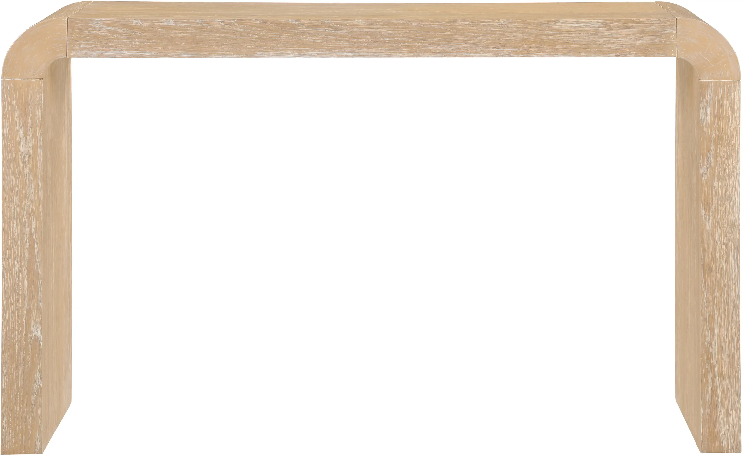 Toulon Natural Oak Console Table-3
