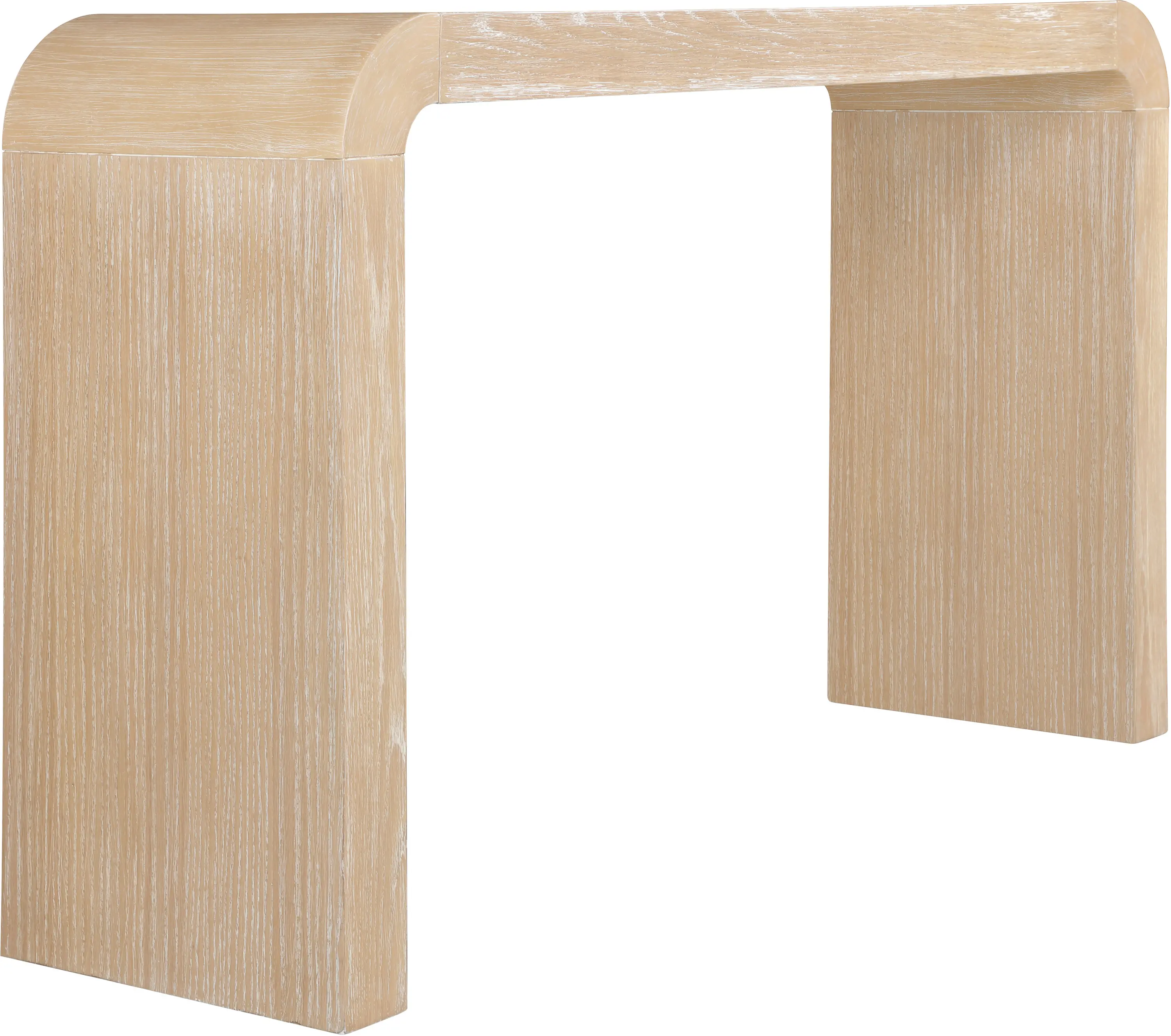 Toulon Natural Oak Console Table-4
