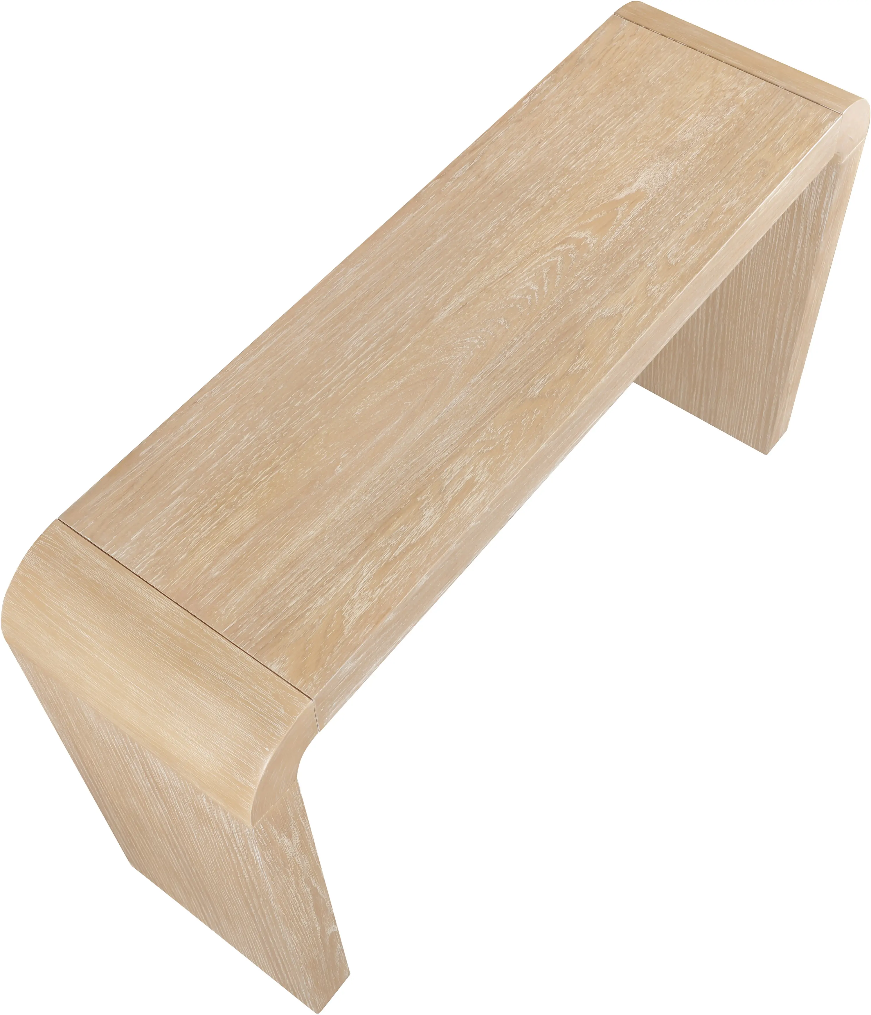 Toulon Natural Oak Console Table-5