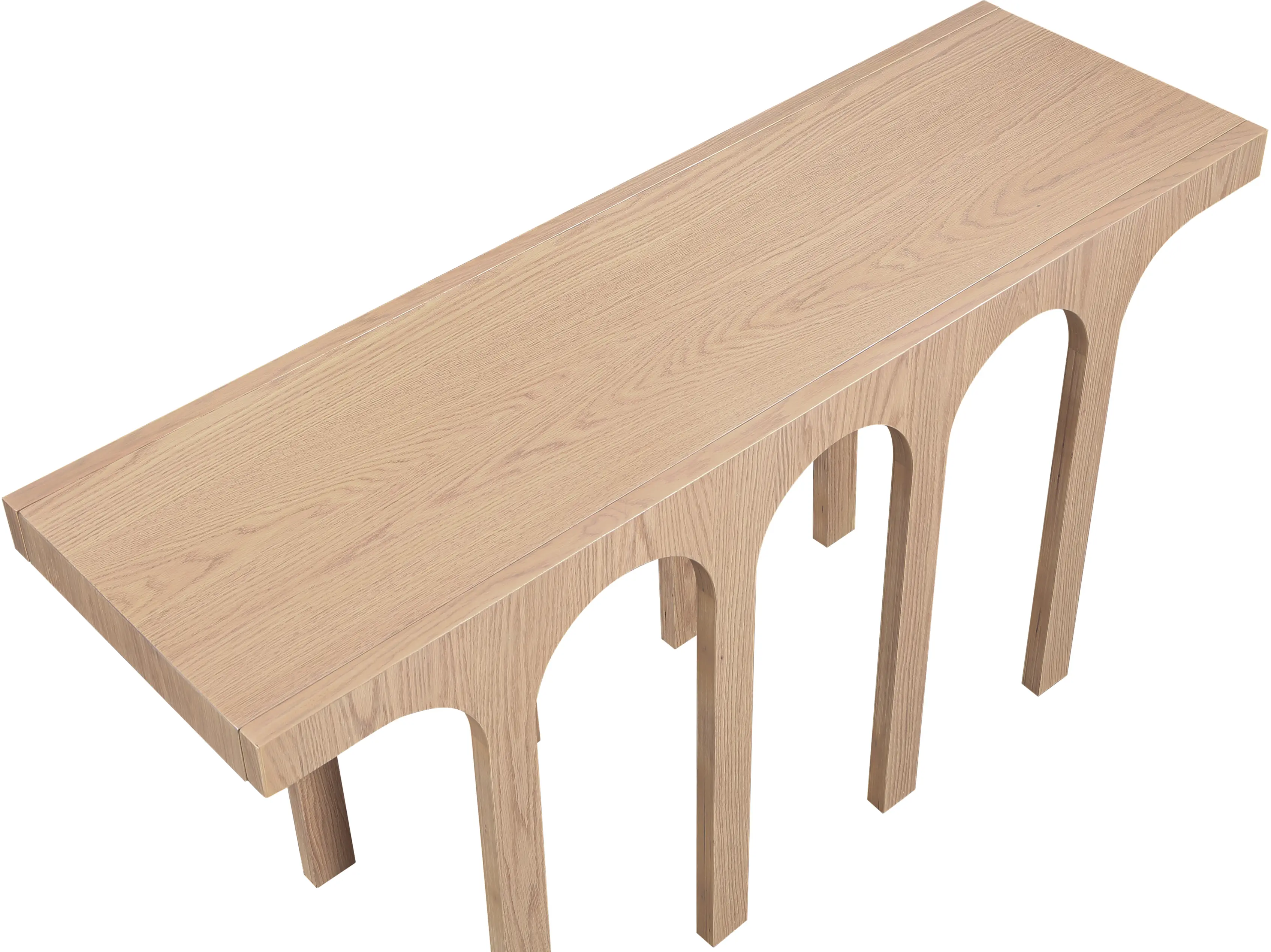 Westfield Natural Wood Console Table-5