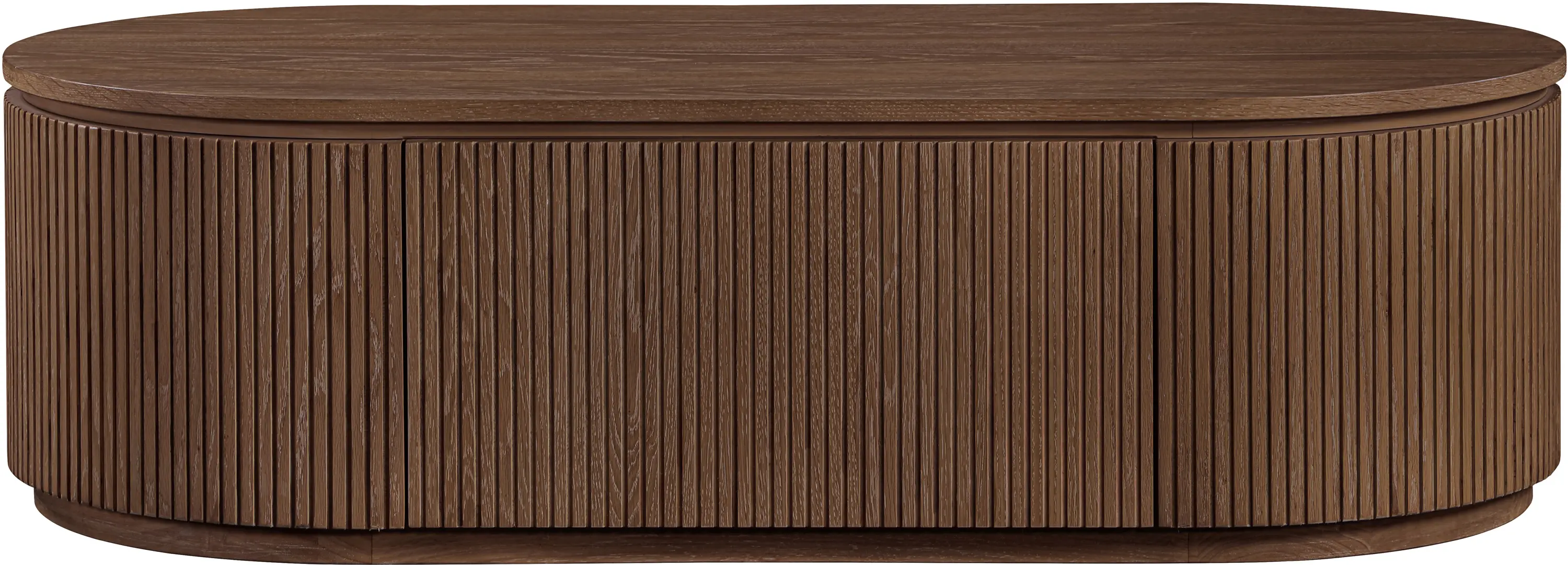 99085BROWN-CT Moana Brown Solid Wood Storage Coffee Table-3