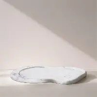 Arezzo White Marble Tray