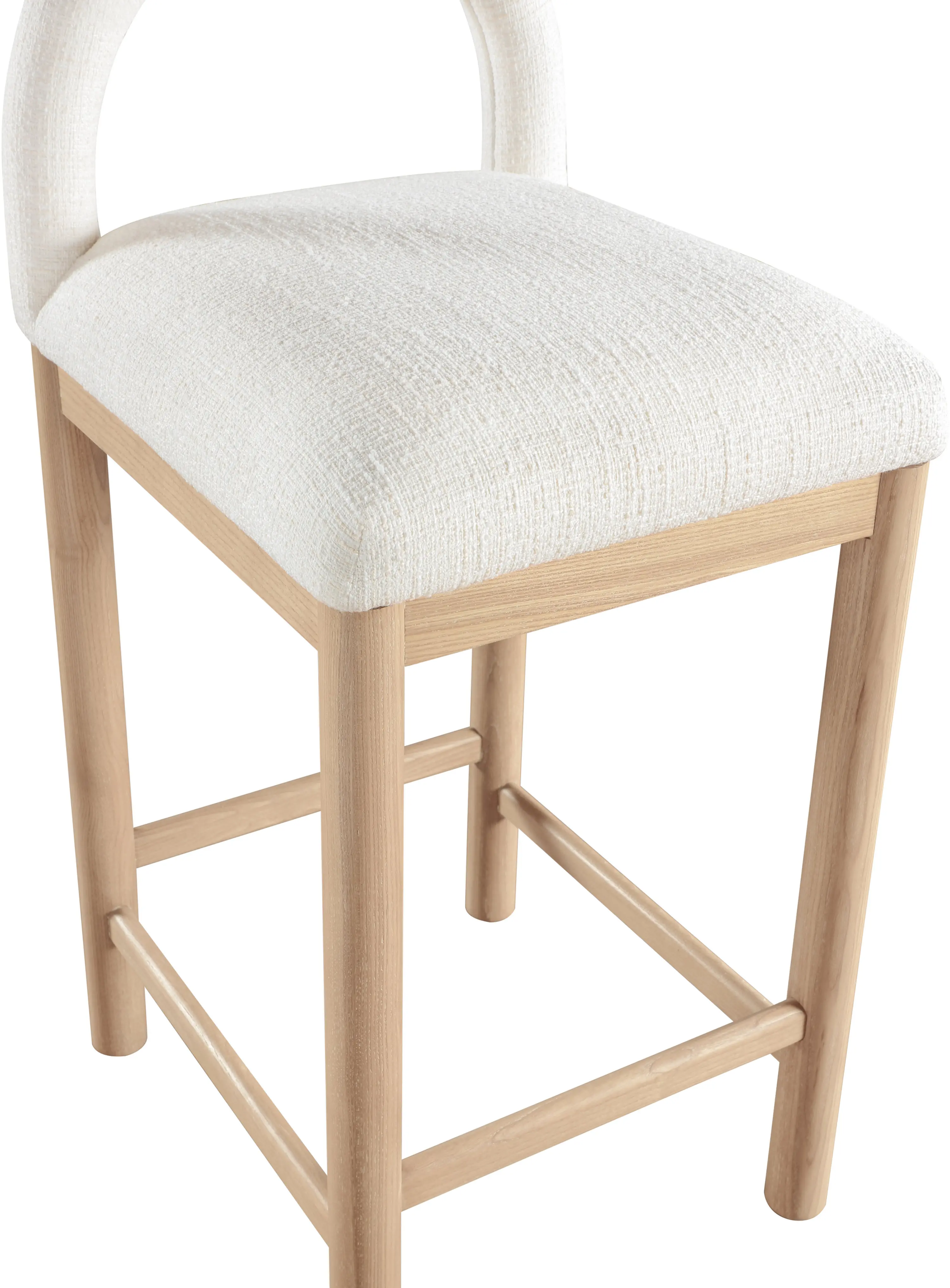 Conrad Cream Upholstered Counter Stool-8