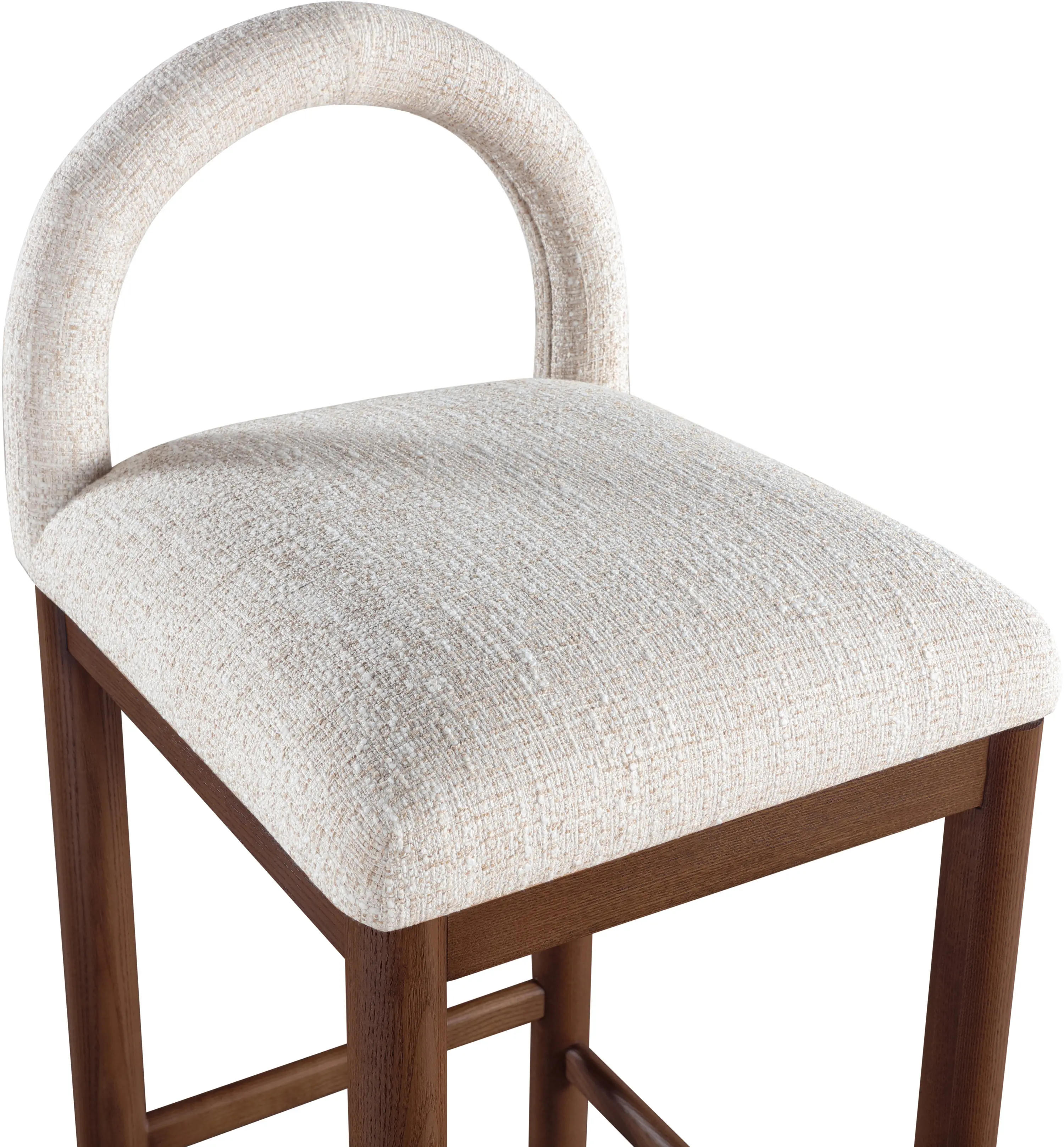 Conrad Beige Upholstered Counter Stool-7