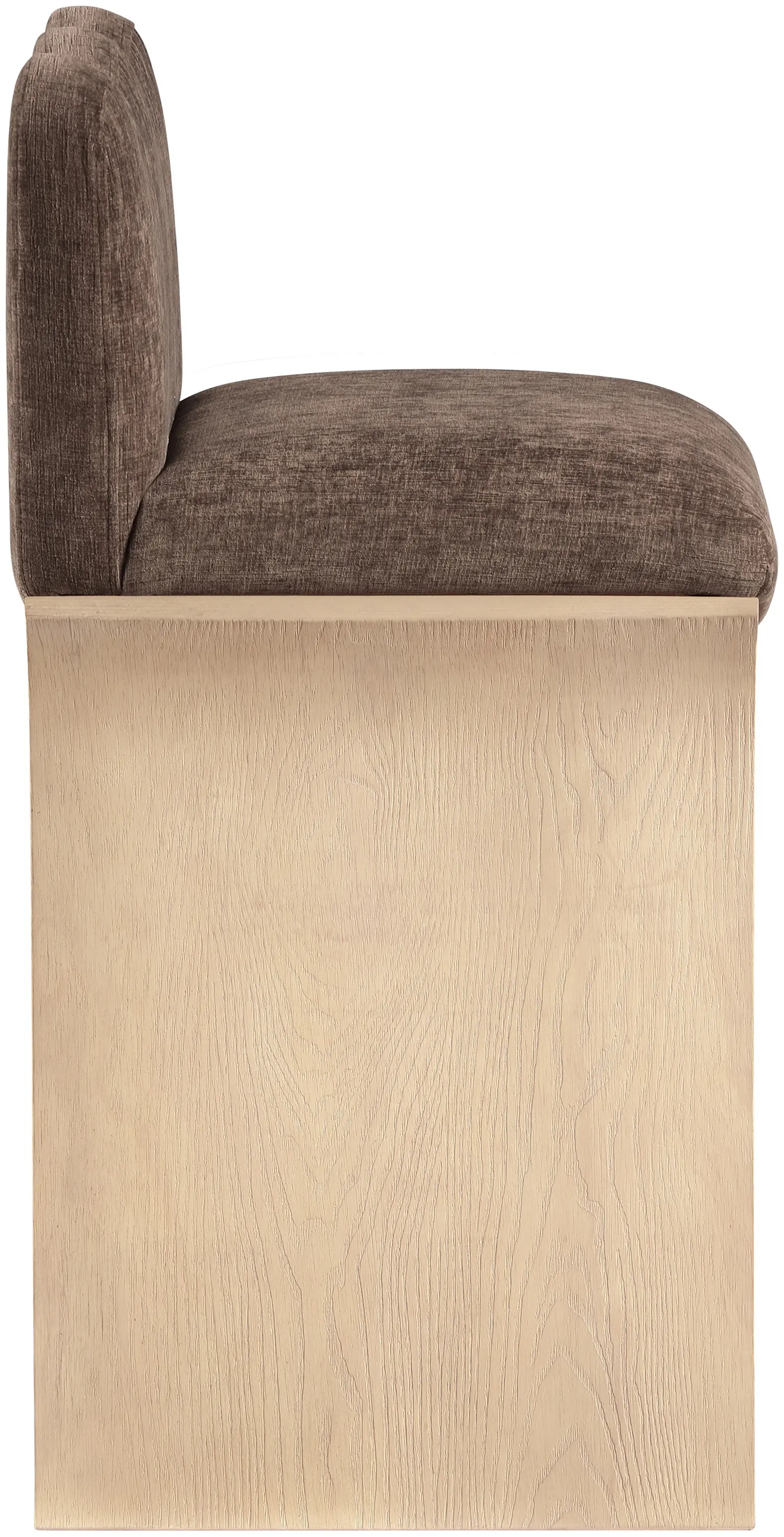Shaw Brown Upholstered Counter Stool-5