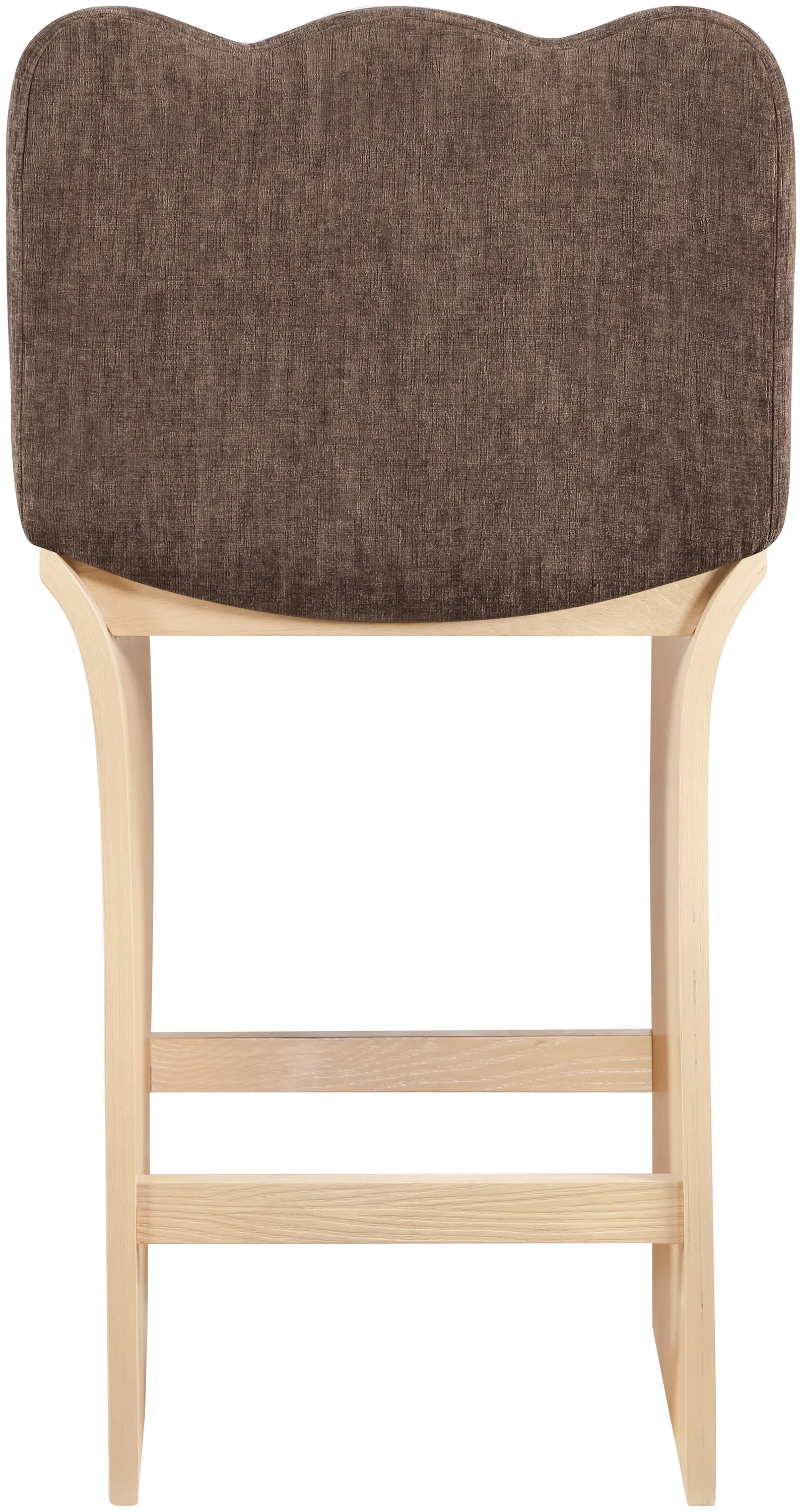 Shaw Brown Upholstered Counter Stool-6