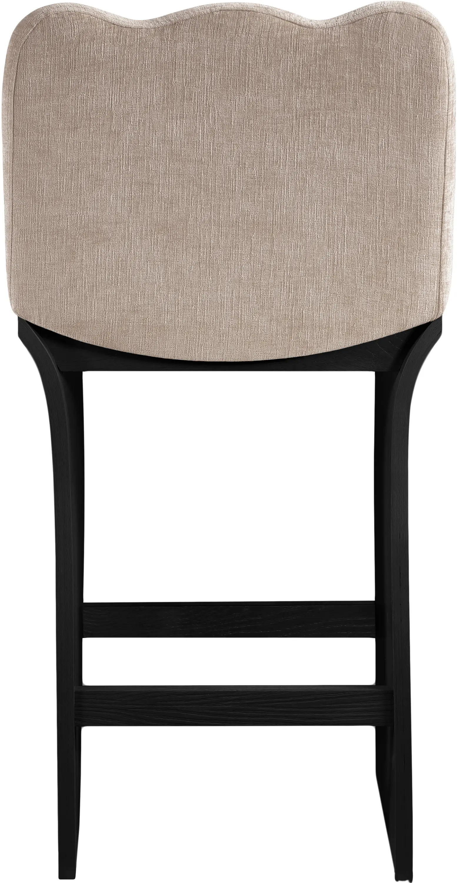 Shaw Beige Upholstered Counter Stool-6