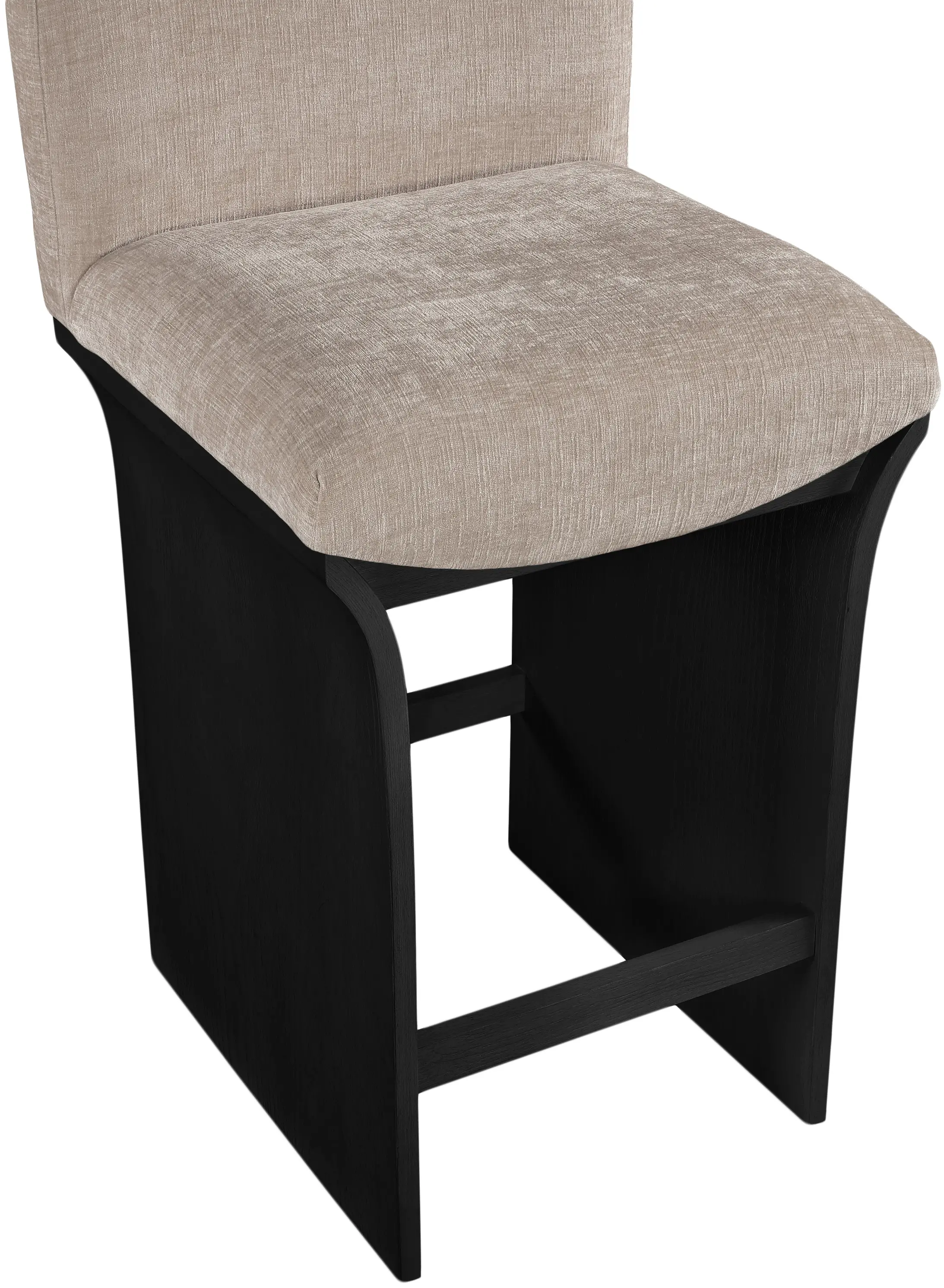 Shaw Beige Upholstered Counter Stool-8