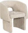 Emmet Beige Upholstered Dining / Accent Chair