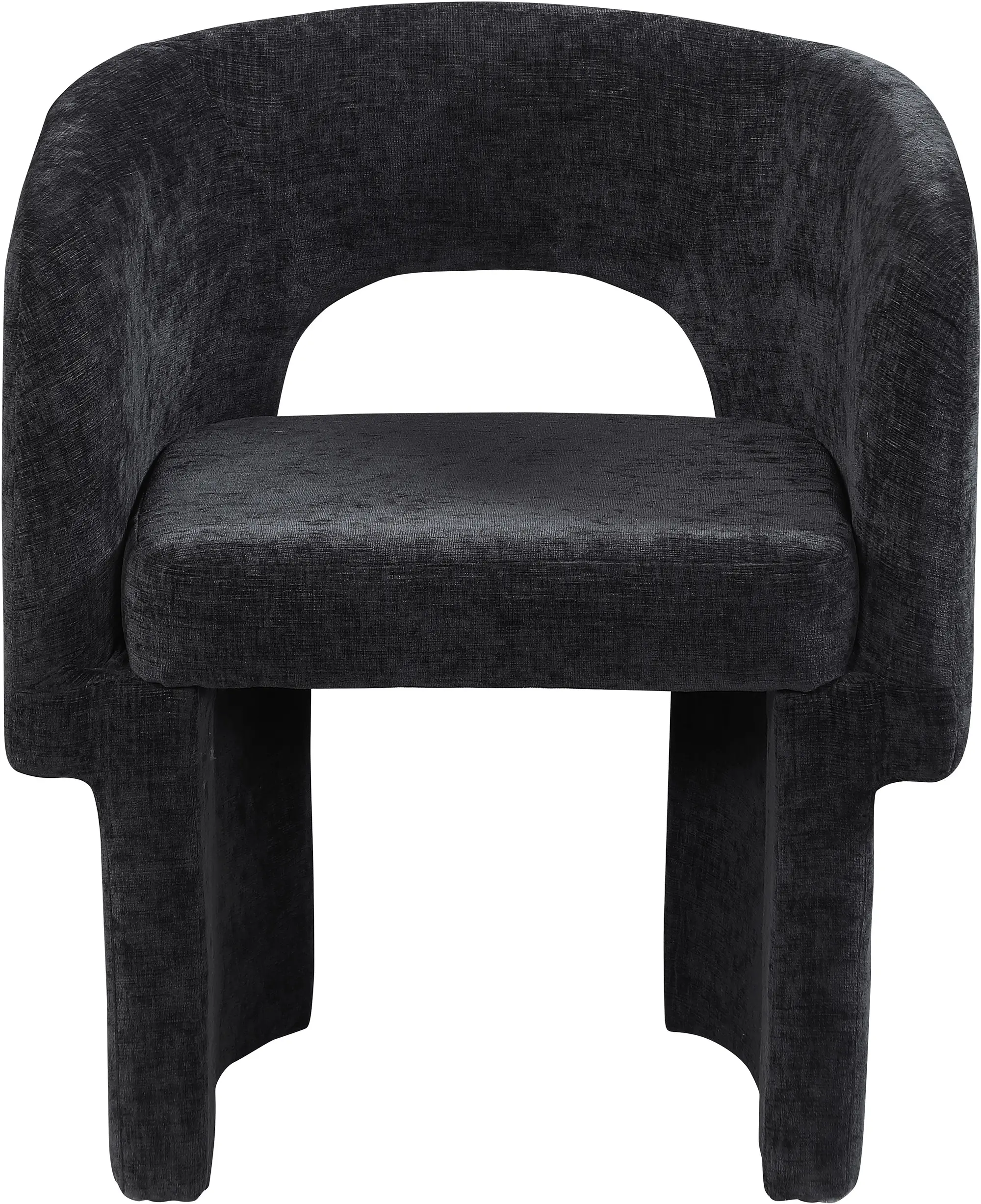 Emmet Black Upholstered Dining Chair-4