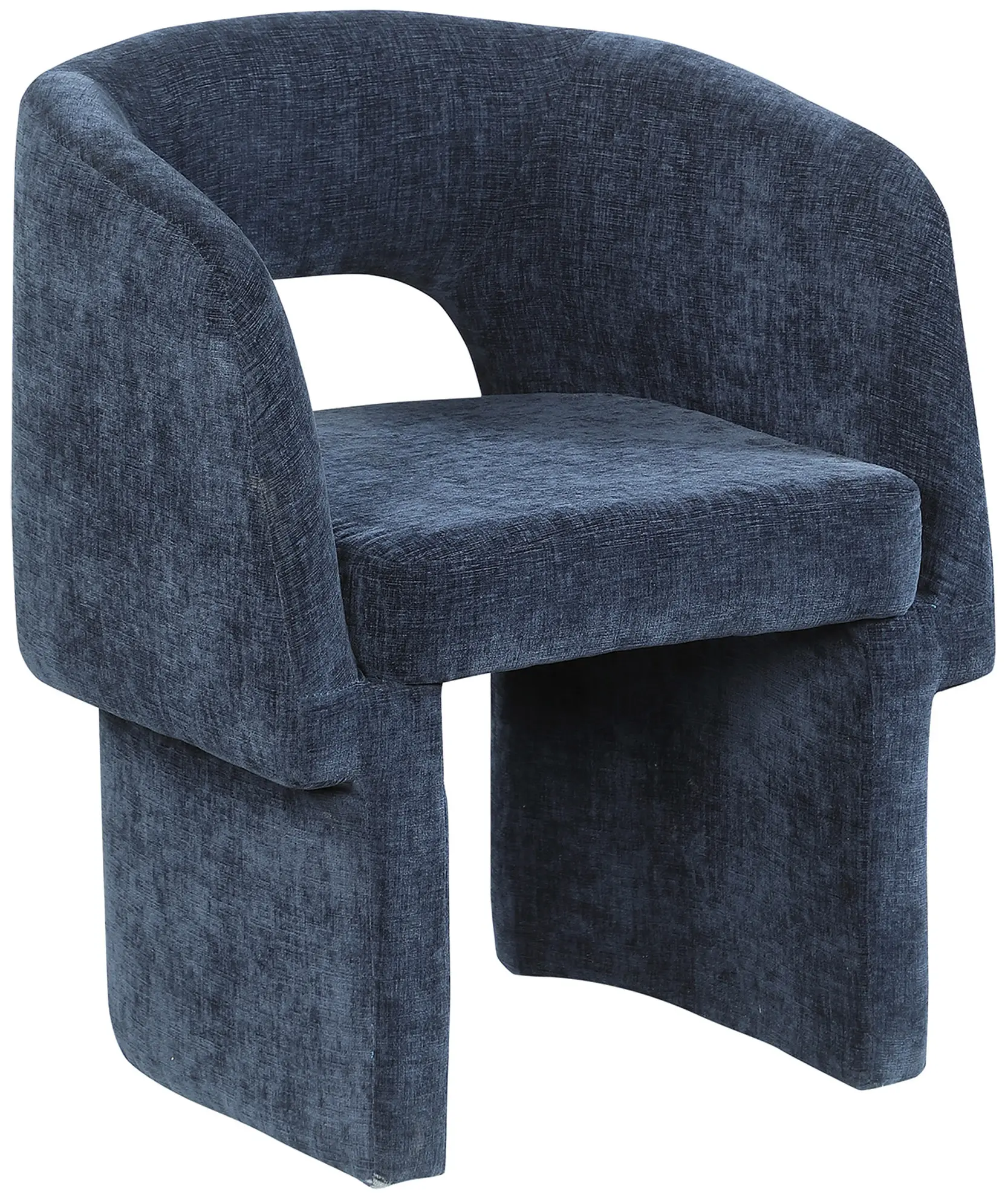 Emmet Navy Upholstered Dining Chair-1