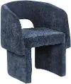 Emmet Navy Upholstered Dining Chair