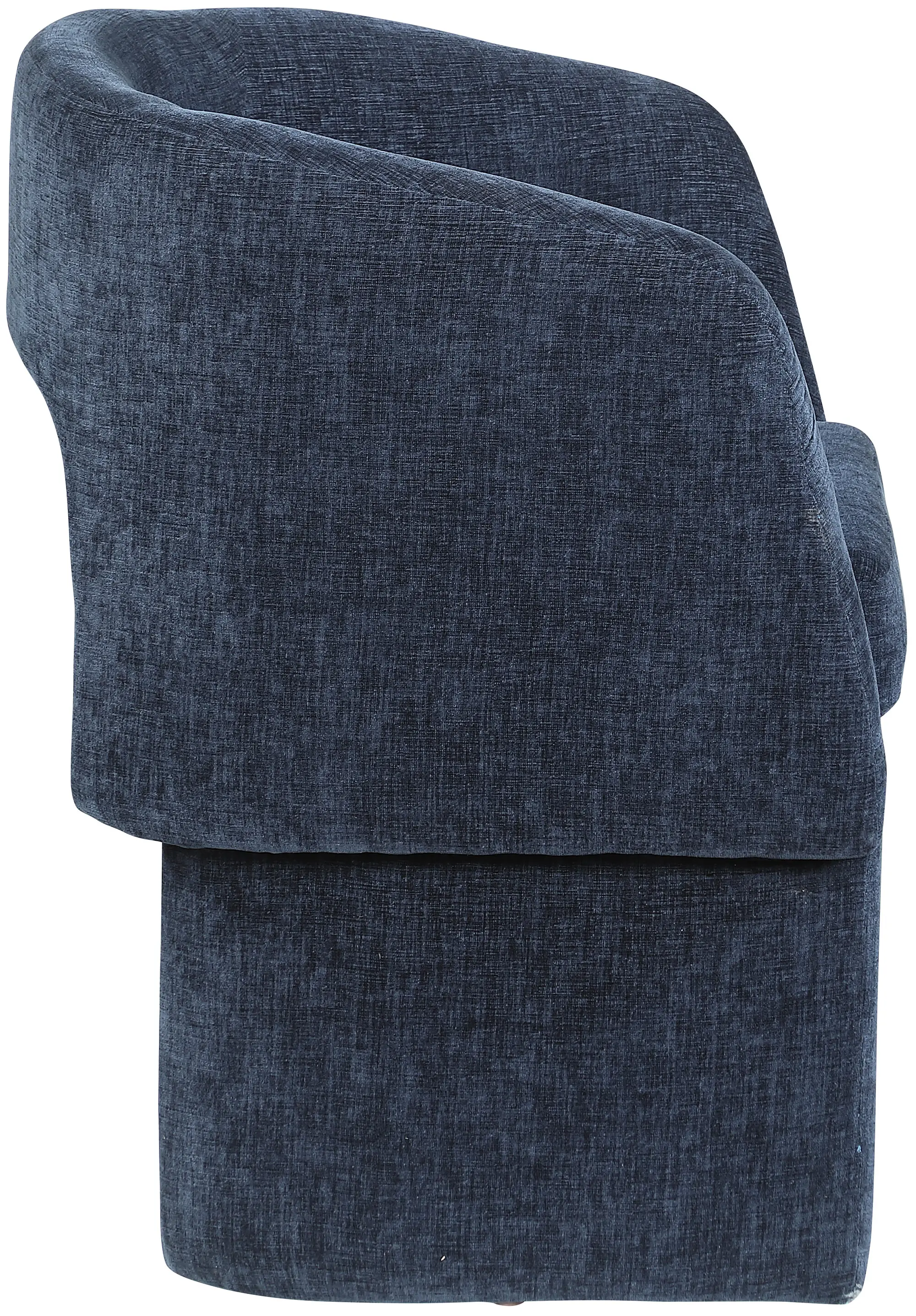 Emmet Navy Upholstered Dining Chair-5
