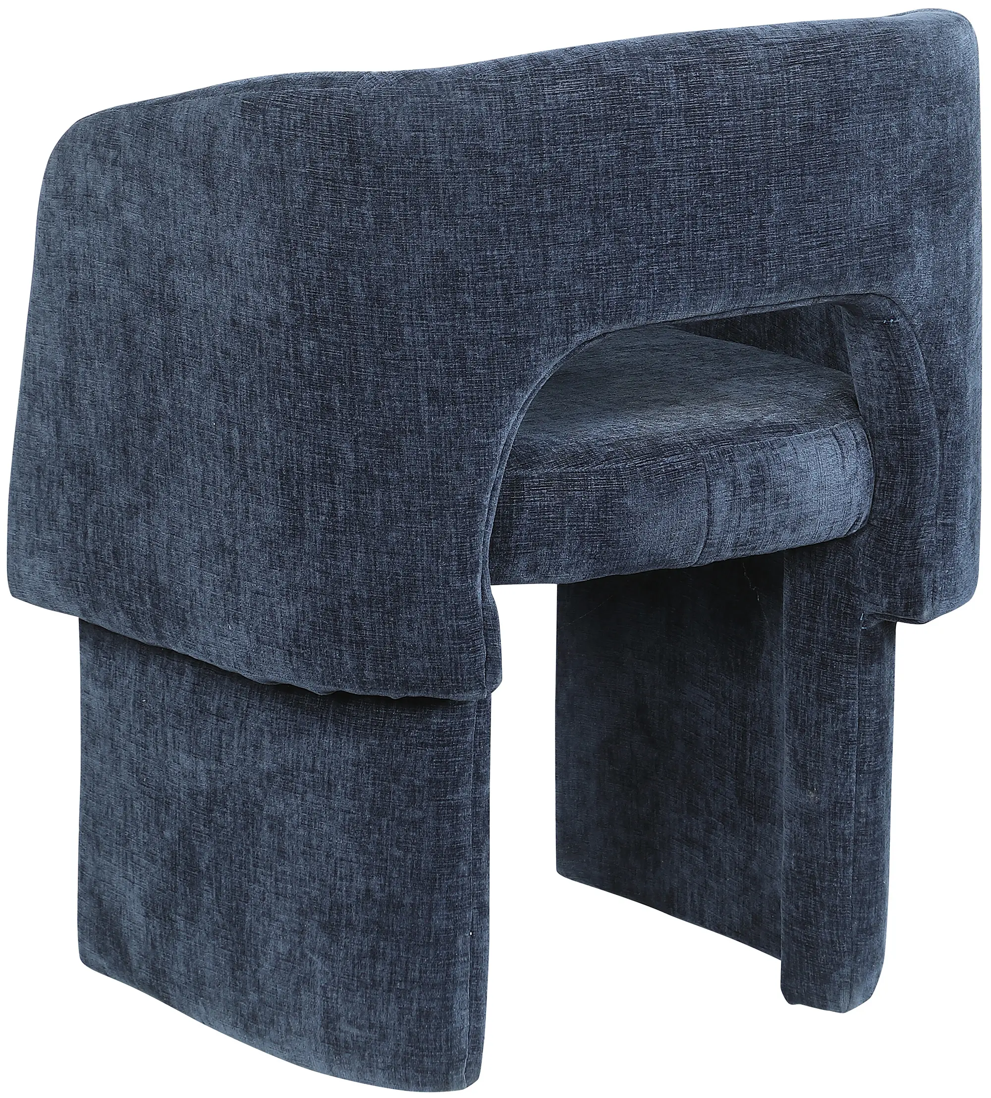 Emmet Navy Upholstered Dining Chair-6