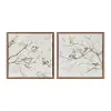 Assorted Framed Birds on Canvas