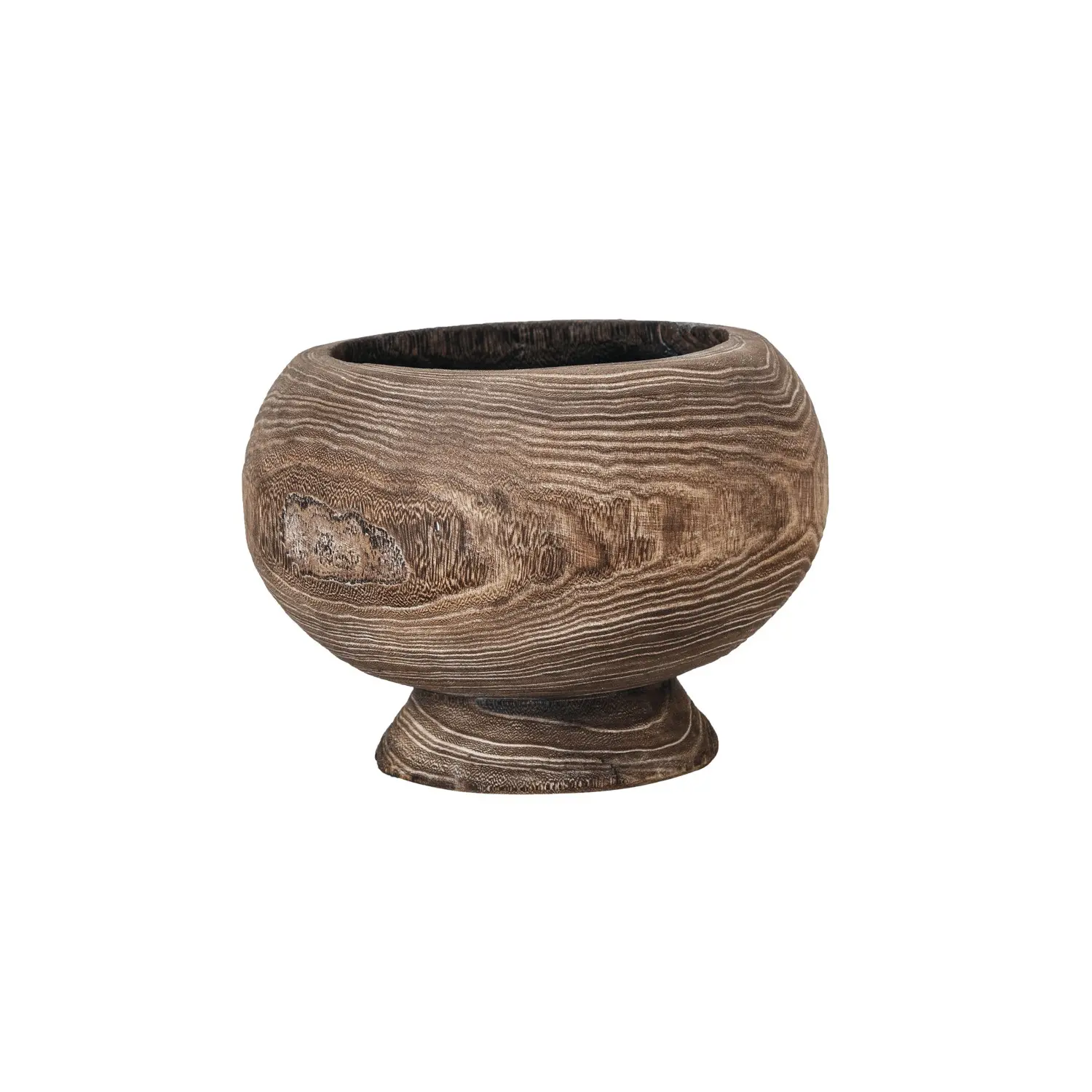 AH3509 Paulownia Wood Planter-1