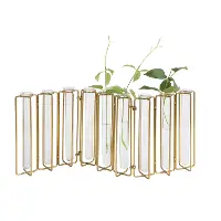 DA8478 Metal Glass Jointed Test Tubes