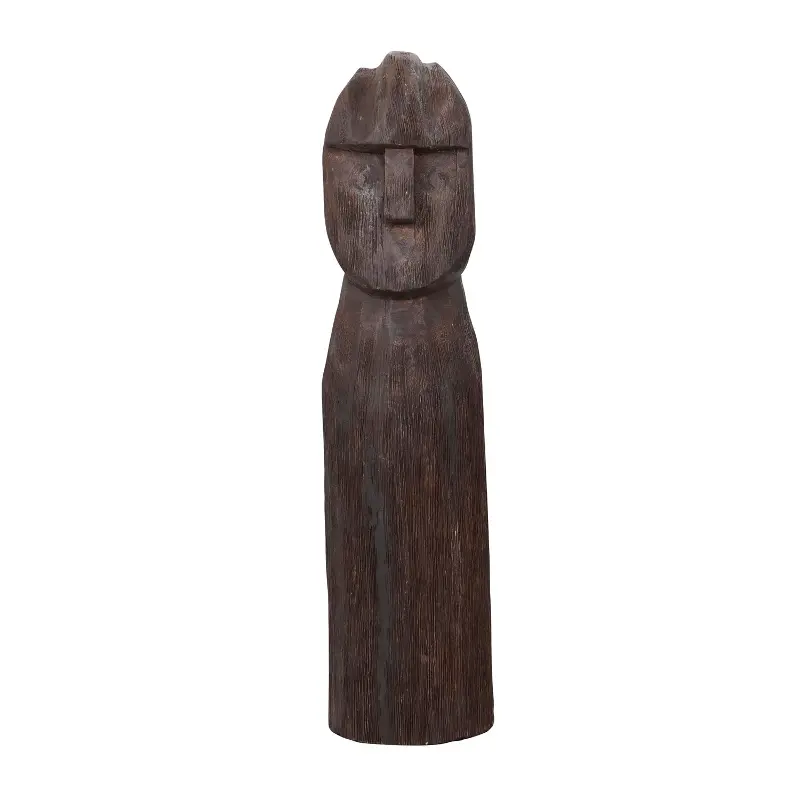 Hand-Carved Mango Wood Figure