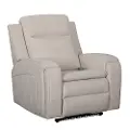 Armstrong Cream Power Recliner with Heat and Massage