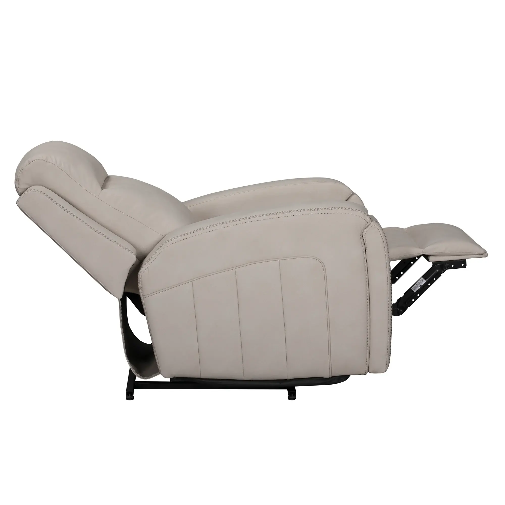 Armstrong Cream Power Recliner with Heat and Massage-4