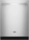 WDTS8024SZ Whirlpool Top Control Dishwasher - Stainless Steel