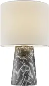 Black Marble Table Lamp