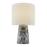 Black Marble Table Lamp