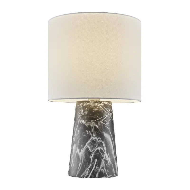 Black Marble Table Lamp