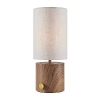 Brown Battery Powered Table Lamp