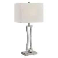 Brushed Nickel Table Lamp