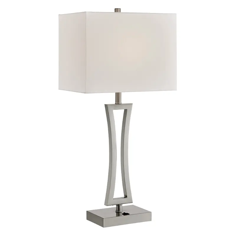 Brushed Nickel Table Lamp
