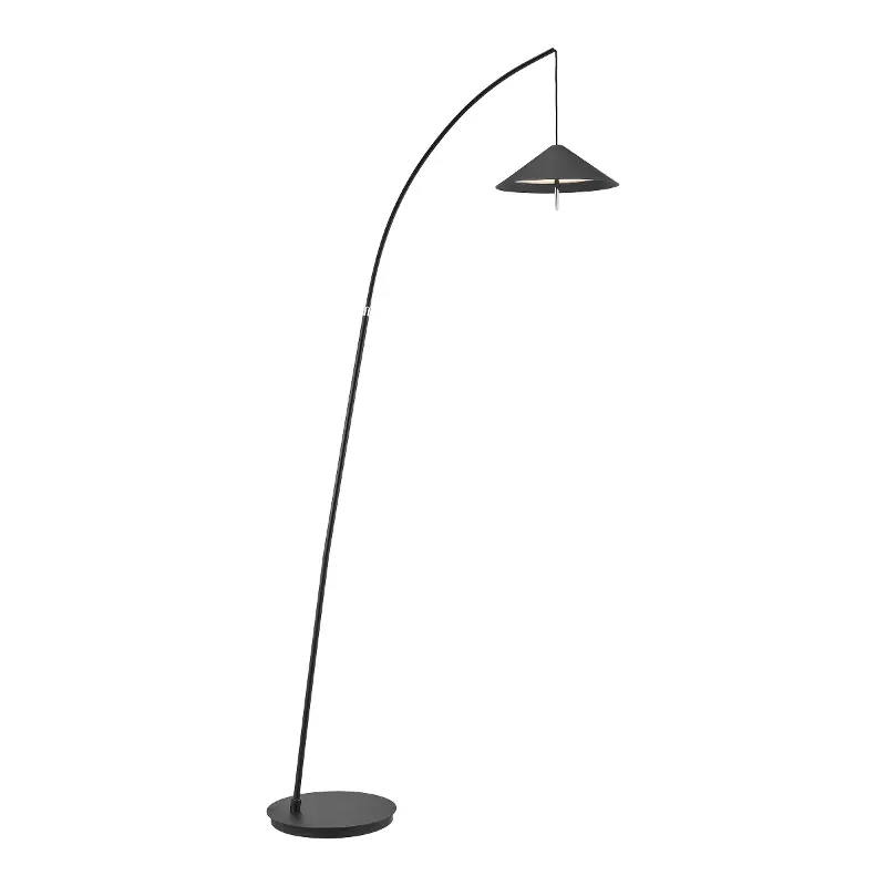 Black LED Floor Lamp