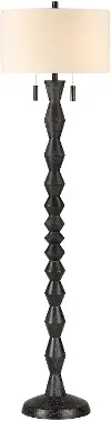 Phyllis Black Floor Lamp