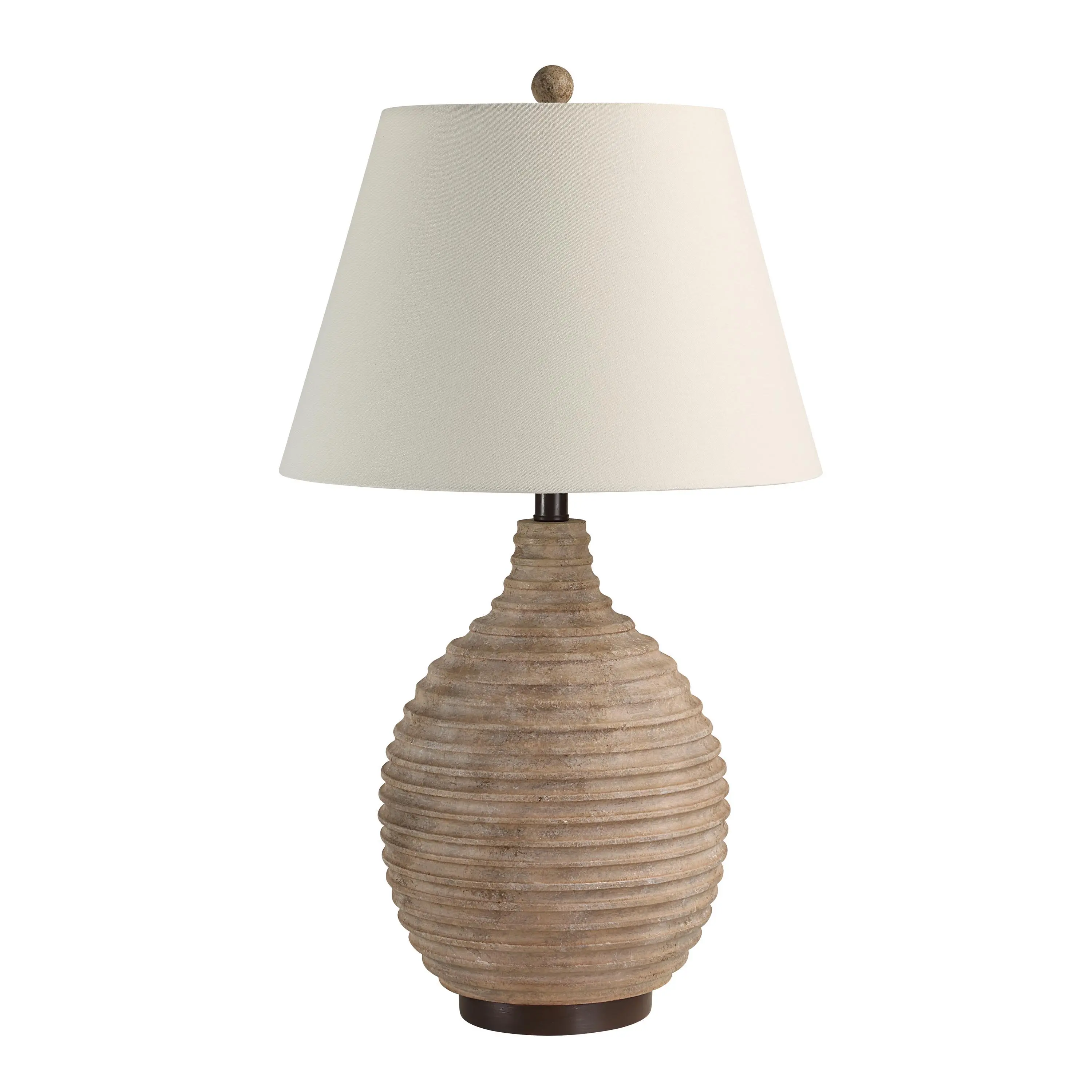 Cebada Light Brown Table Lamp-1