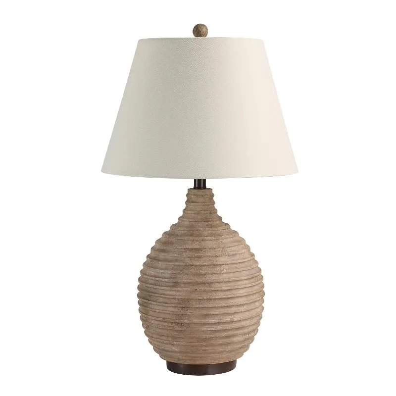 Cebada Light Brown Table Lamp