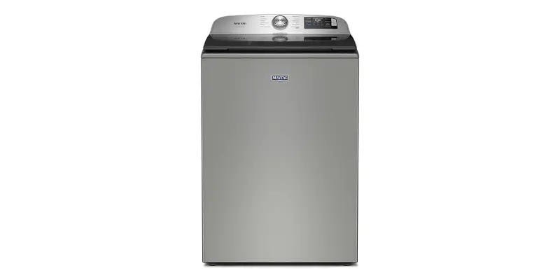 Maytag 5.2 Cu Ft Pet Pro Top Load Washer - Silver