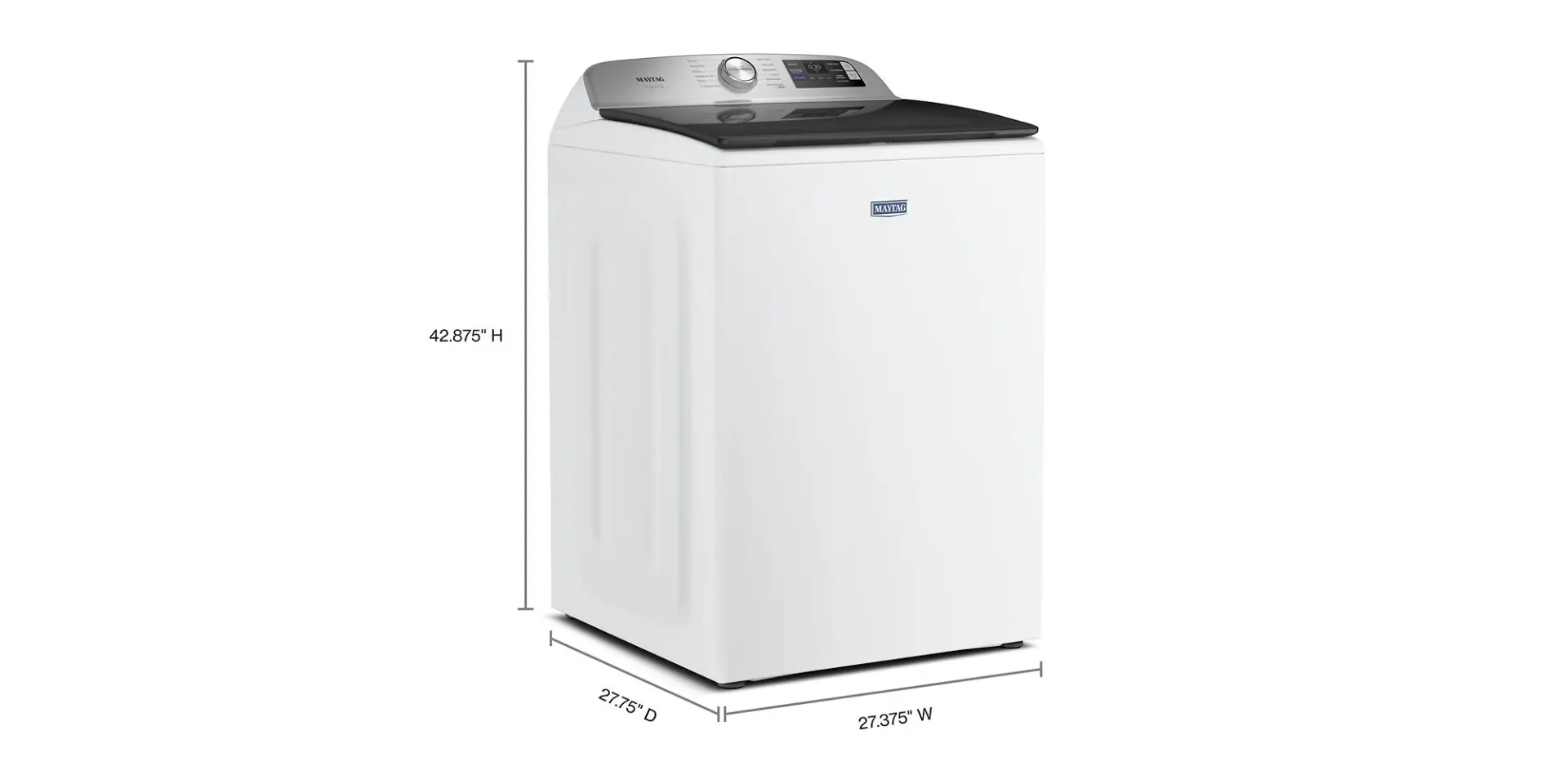 MTW7205RW Maytag 5.2 Cu Ft Pet Pro Top Load Washer - White-3