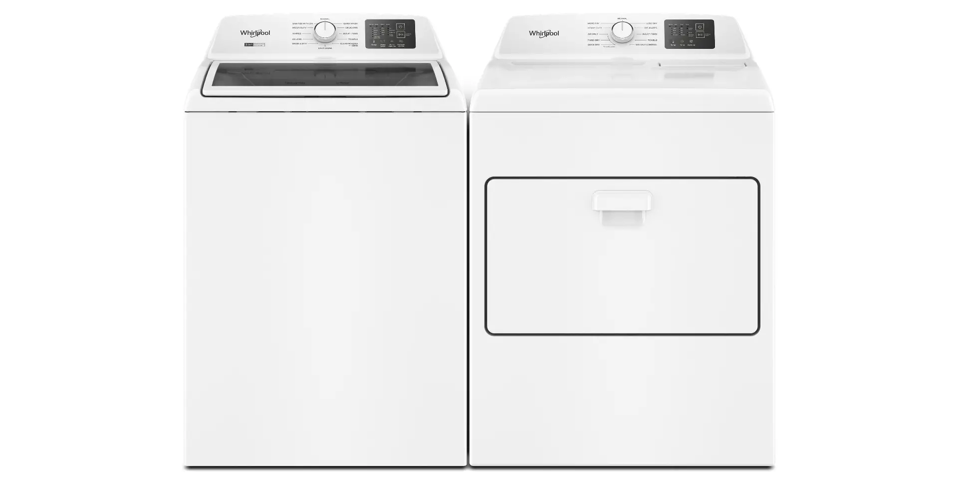 WED4307SW Whirlpool 7.0 Cu Ft Electric Dryer with Adaptive Dry - White-13