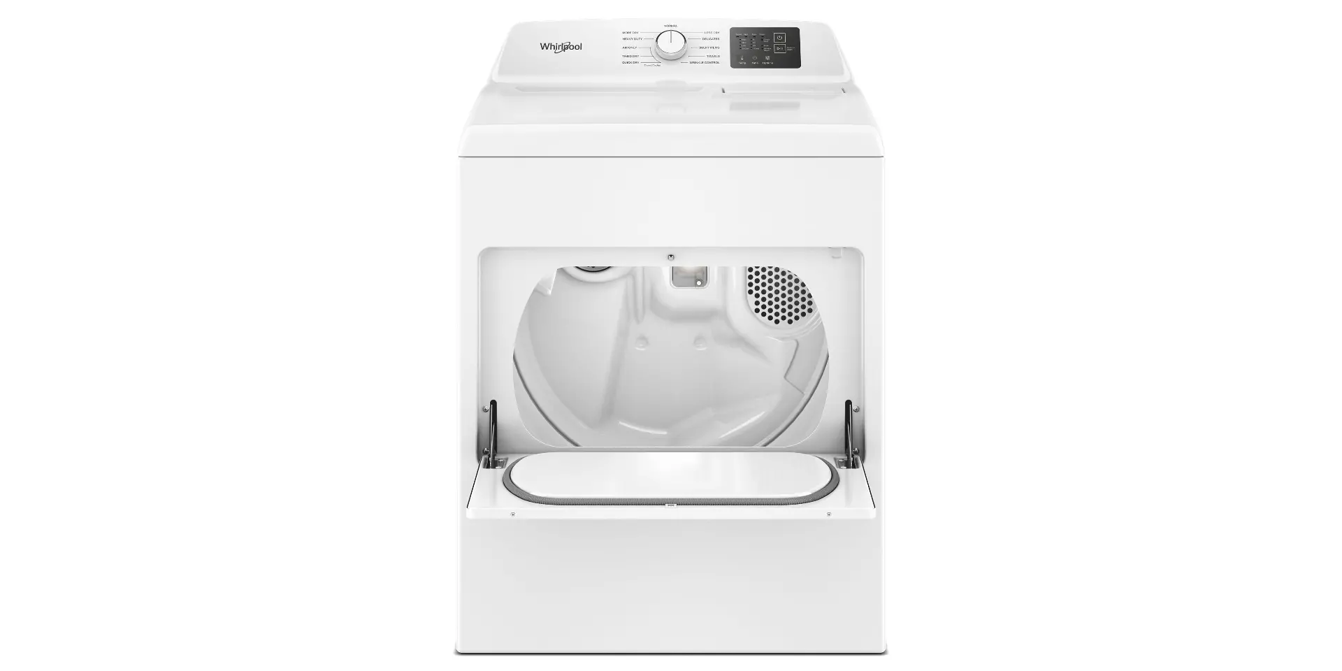 WED4307SW Whirlpool 7.0 Cu Ft Electric Dryer with Adaptive Dry - White-9
