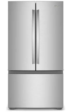 Whirlpool 30.52 Cu Ft French Door Refrigerator - Stainless Steel