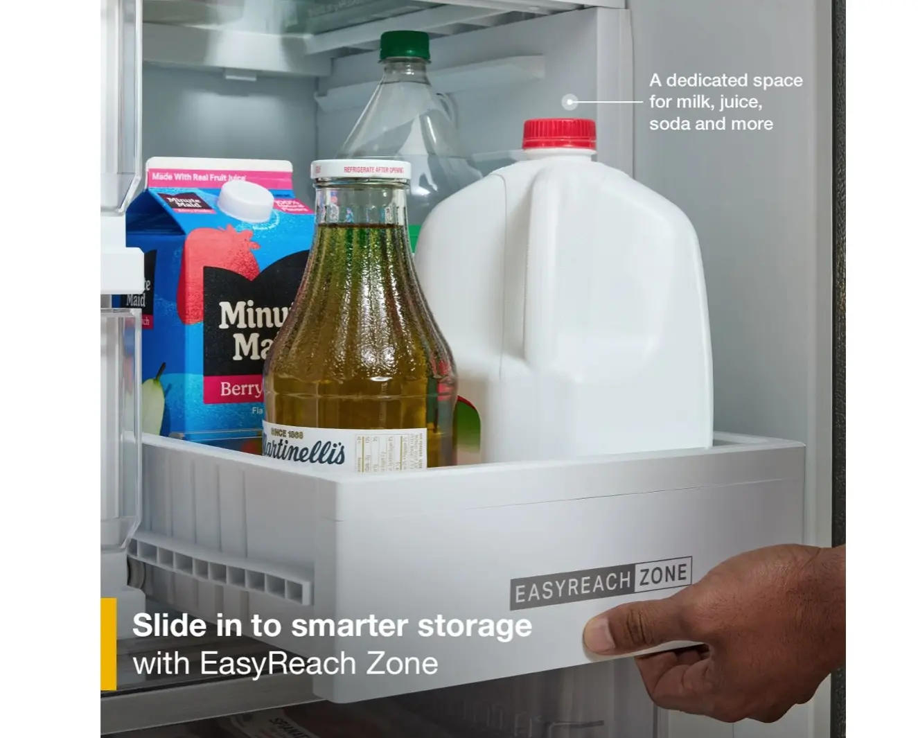 WRFC5036RZ Whirlpool 23 Cu Ft 3‑Door French Door Refrigerator – Counter Depth with In‑Door Water & Ice-10