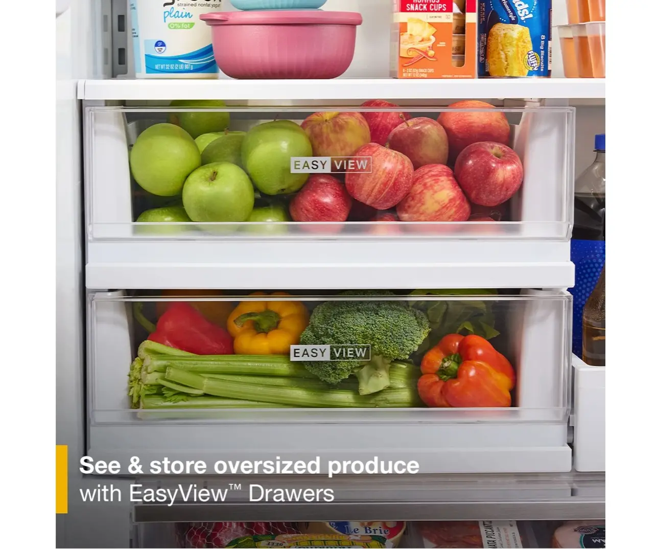 WRFC5036RZ Whirlpool 23 Cu Ft 3‑Door French Door Refrigerator – Counter Depth with In‑Door Water & Ice-11
