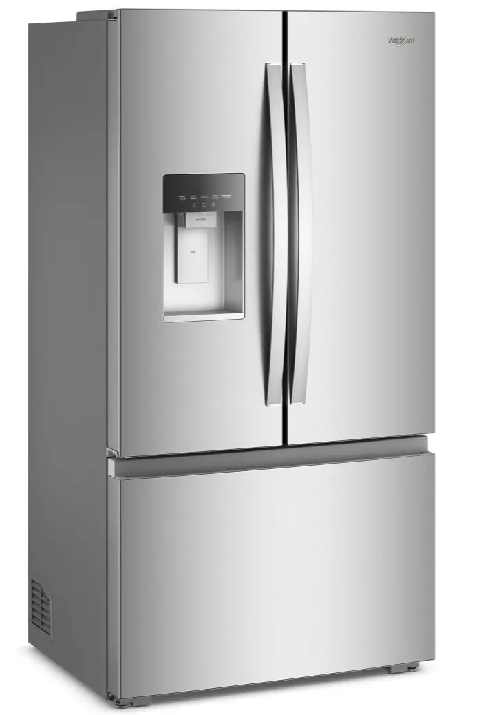 WRFC5036RZ Whirlpool 23 Cu Ft 3‑Door French Door Refrigerator – Counter Depth with In‑Door Water & Ice-6